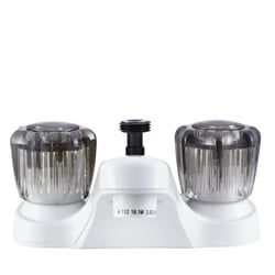 Picture of Dura Faucet DFPL720SWT RV Lavatory Faucet with Shower Diverter White