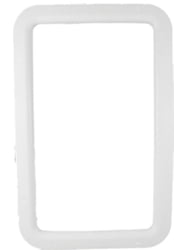 Picture of AP 0152014742 Thin Shade RV Door Window Frame with Seal White