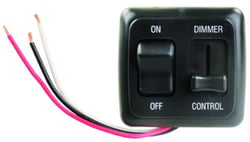 Picture of JR Products 15225 LED Dimmer Switch On/Off 12V Black
