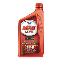 Picture of Valvoline VV1556 MaxLife 5W-30 Synthetic Blend Motor Oil - 1 Quart (Case of 6)