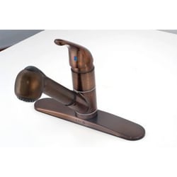 Picture of American Brass SL1000ORB Single Handle Pull-Out Kitchen Faucet Oil Rubbed Bronze