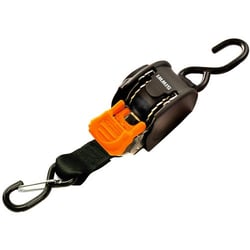 Picture of Cargobuckle F111640 Mini G3 1" Retractable Tie-Down with S-Hooks Pair