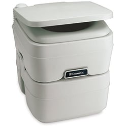 Picture of Dometic 311096506 SaniPottie 965 Portable Toilet 5 Gallon Platinum