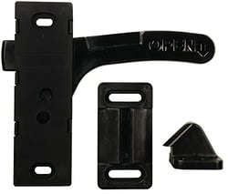 Picture of JR Products 06-11865 Bi-Directional Screen Door Latch with Striker