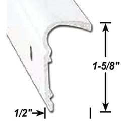 Picture of AP 0215110116 Non-Insert Roof Trim Polar White 16 ft RV Aluminum