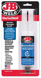Picture of JB Weld 50172 MarineWeld Marine Epoxy Syringe 25ml