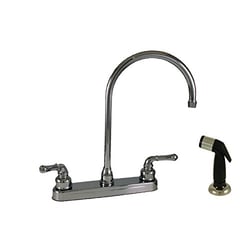 Picture of American Brass UYCH801GS 8" Commercial Kitchen Faucet with Spray