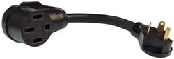 Picture of Valterra A10-3050FBK RV Power Adapter 30 Amp Male to 50 Amp Female 12 Inch