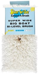 Picture of Starbrite 040016 Big Boat Brush Scrubber 10-Inch White Medium Bristle