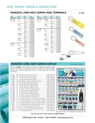 Picture of Ancor 310499 Heat Shrink Ring Terminal 22-18 AWG 1/4" Stud 100-Pack