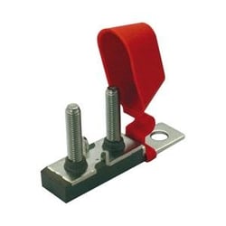 Picture of Samlex DCFB2 Double Pole Fuse Bar Package with Insulating Cap