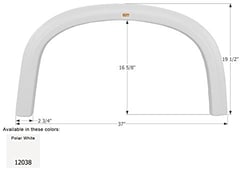 Picture of Icon Pistons 12038 RV Entry Step Fender Skirt