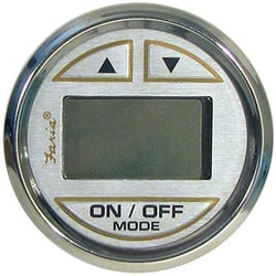 Picture of Faria Instruments 19150 Kronos 2" Depth Sounder with Transom Mount Transducer