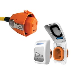 Picture of SmartPlug B30ASSYPW 30 Amp Combo Kit White Inlet and Connector