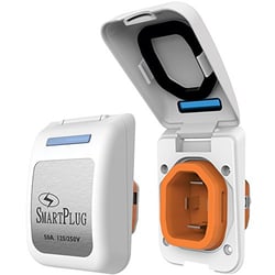 Picture of SmartPlug BM50PW 50 Amp Non-Metallic Boat Inlet White