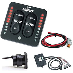 Picture of Lenco 15270-001 LED Two-Piece Switch Kit for Single Actuator Trim Tabs