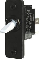 Picture of Blue Sea Systems 8211 DPDT Toggle Switch ON-OFF-ON Panel Mount