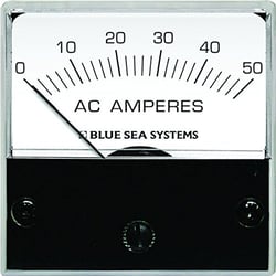 Picture of Blue Sea Systems 8246 AC Ammeter 0-50A with Current Transformer Coil