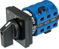 Picture of Blue Sea Systems 9010 AC Rotary Switch 120/230V 32A 2-Pole 3-Position + OFF