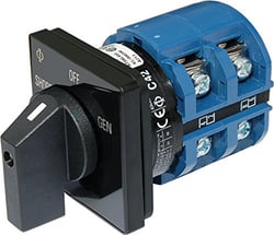 Picture of Blue Sea Systems 9011 AC Rotary Switch 120/230V 63A 2-Position + OFF