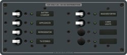 Picture of Blue Sea Systems 8411 AC Breaker Panel 120V 8 Position