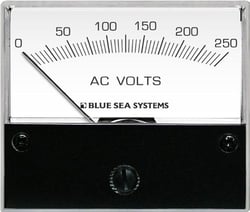 Picture of Blue Sea Systems 9354 AC Analog Voltmeter 0-250V 2-3/4 Inch