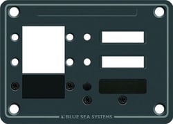 Picture of Blue Sea Systems 8088 3-Position DC Panel for C-Series Circuit Breakers