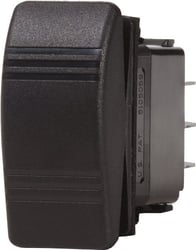 Picture of Blue Sea Systems 8285 Water Resistant Contura III Switch SPDT (On)-Off-(On) Black