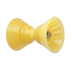 Picture of C.E. Smith 29301 4" Bow Bell Roller Assembly Yellow TPR