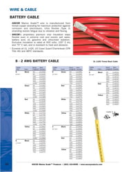 Picture of Ancor 115910 Marine Grade Battery Cable 1 AWG Yellow 100 Foot