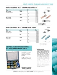 Picture of Ancor 316999 Male Heat Shrink Disconnect Terminals 22-18 AWG 100-Pack