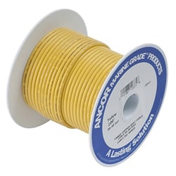 Picture of Ancor 101010 Marine Grade Tinned Copper Primary Wire 18 AWG 100ft Yellow