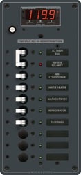 Picture of Blue Sea Systems 8406 AC Electrical Distribution Panel with Digital Multimeter