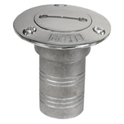 Picture of Whitecap Industries 6126C Hose Deck Fill 1-1/2" Stainless Steel Waste