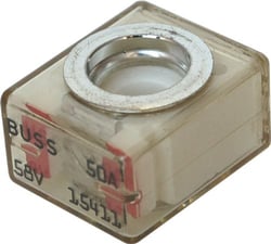 Picture of Blue Sea Systems 5177 Terminal Fuse 50 Amp with Clear Inspection Window