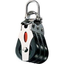 Picture of Ronstan RF20302 Series 20 Triple Block with 2-Axis Shackle Head