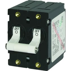 Picture of Blue Sea Systems 7294 A-Series Double Pole Circuit Breaker 16A White