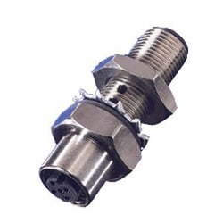 Picture of Maretron BHF-CM-CF Micro Bulkhead Feed-Thru Connector