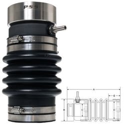 Picture of PSS Shaft Seal 02-114-212 Dripless Mechanical Face Seal for 1-1/4" Shaft