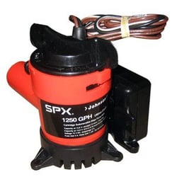 Picture of Johnson Pumps 08203-00 Ultima Combo Bilge Pump Package with Electronic Float Switch 12V