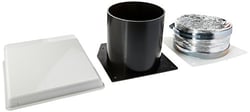 Picture of Westland Sales VID403A White Deluxe Dryer Vent Kit for RV