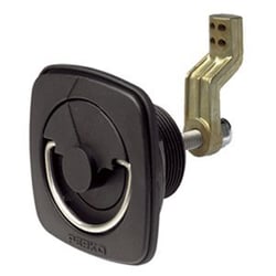Picture of Perko 1082DP3WHT Non-Locking Flush Latch White Marine Hardware