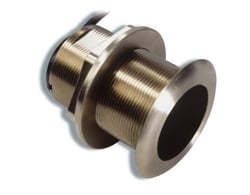 Picture of Raymarine E66085 B60 Bronze Thru-Hull Depth Transducer with Temperature Sensor