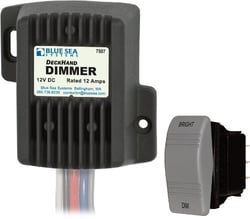 Picture of Blue Sea Systems 7507 DeckHand Dimmer 12 Amp 12V DC Marine Lighting Control