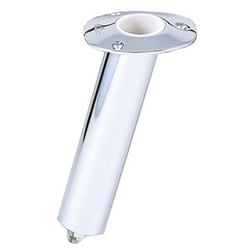 Picture of Lee's Tackle RH5369H 15 Degree Swivel Base Flush Mount Rod Holder 2"x9" Stainless Steel