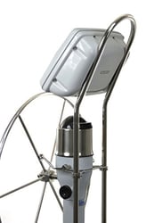 Picture of NavPod AG18 9.5" AngleGuard Single Bend Stainless Steel Mount 1" Diameter