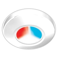 Picture of I2Systems P1120Z-31HAE Profile P1120 Tri-Light Surface Mount LED Light - Red White Blue - White Finish