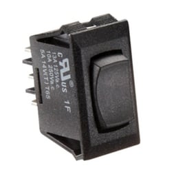 Picture of RV Designer S341 Rocker Switch 10A On-Off-On Black