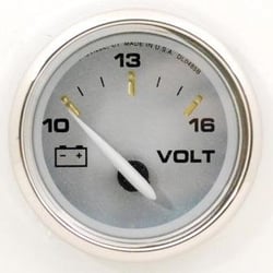 Picture of Faria Instruments 19004 Kronos 2" Voltmeter 10-16VDC Gauge