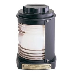 Picture of Perko 1128A00BLK Black Plastic Masthead Navigation Light with White Lens